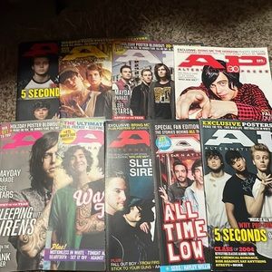 Alternative Press (AP) Magazine Lot of 9